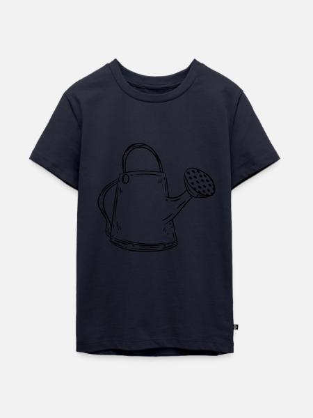 Gießkanne - Teenager Premium Bio T-Shirt - Navy