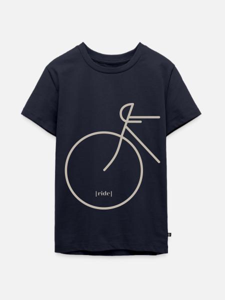 RIDE - Teenager Premium Bio T-Shirt - Navy