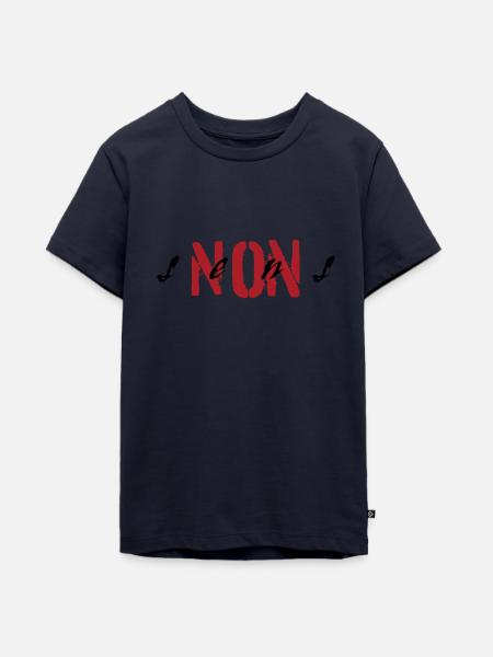 Passwort-UNSINN - Teenager Premium Bio T-Shirt - Navy