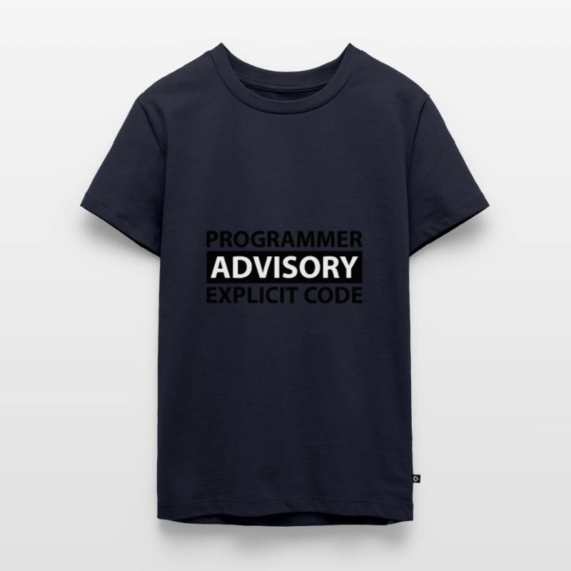 Programmer Advisory Explicit Code Teenager Premium Organic T-Shirt