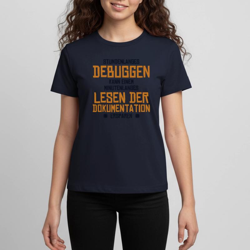 Stundenlanges Debuggen Softwareingenieur Coder Teenager Premium Bio T-Shirt
