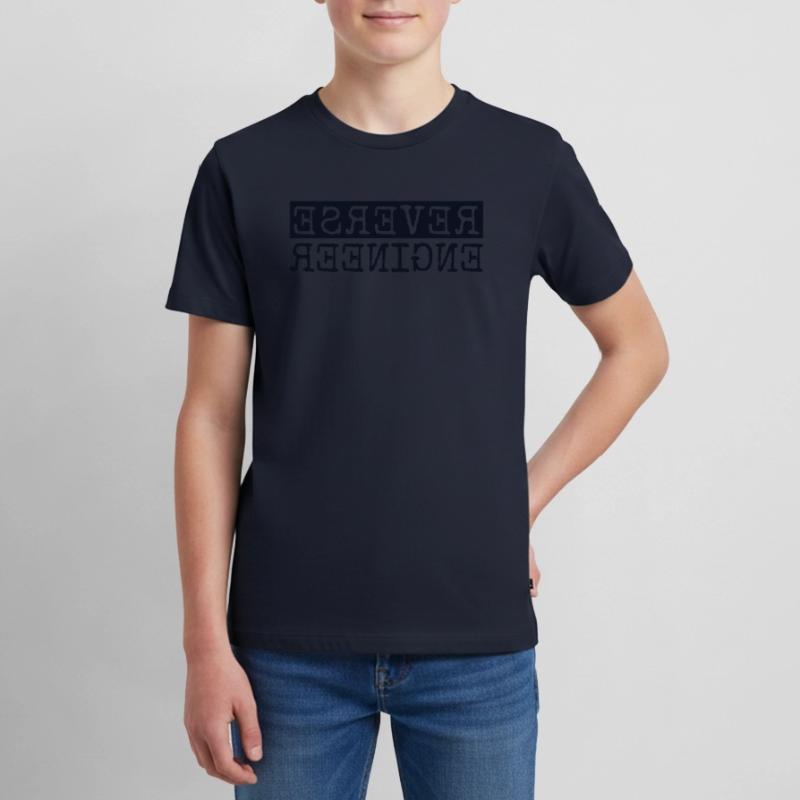 Reverse Engineer Software Engineer Developer Teenager Premium Organic T-Shirt