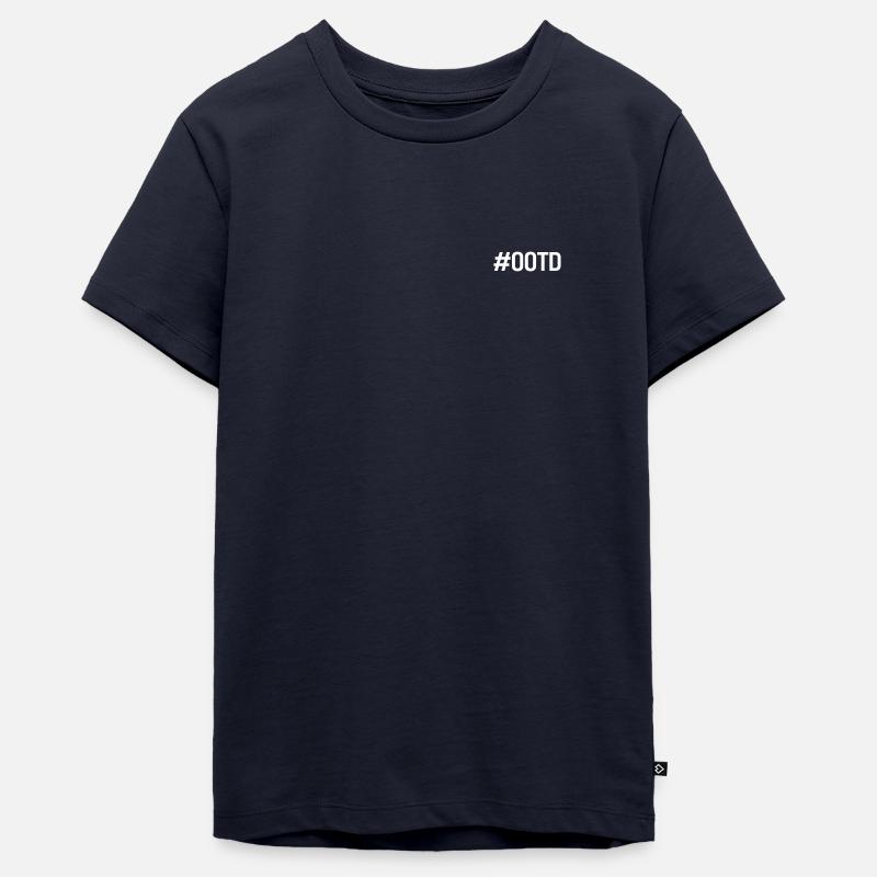 #OOTD - T-shirt Premium bio Ado - bleu marine