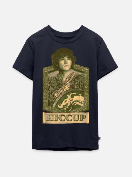 Drachenzähmen Leicht Gemacht Hiccup - Teenager Premium Bio T-Shirt - Navy