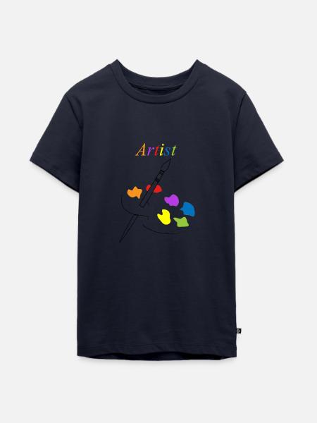Artist - Teenager Premium Bio T-Shirt - Navy
