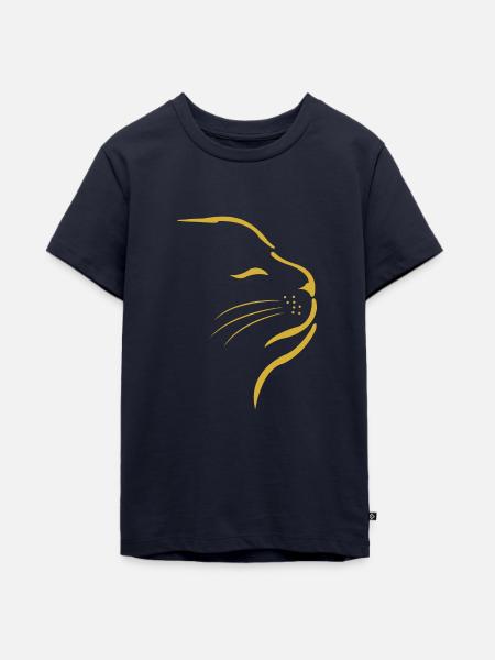 Katze Katzen - Teenager Premium Bio T-Shirt - Navy