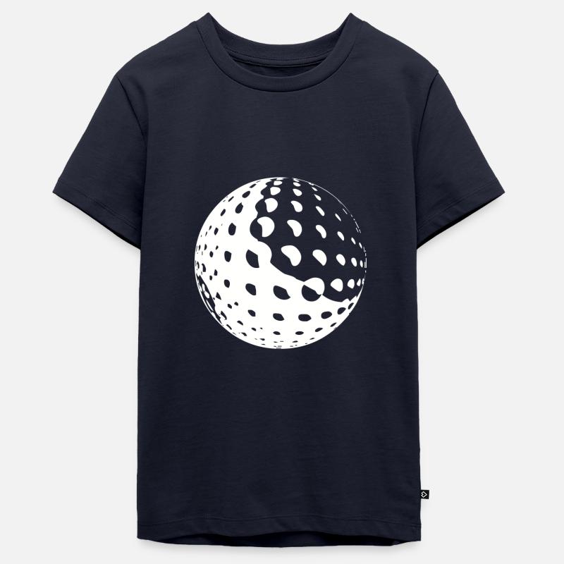 golf - T-shirt Premium bio Ado - bleu marine