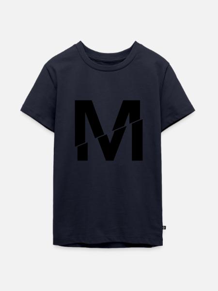 M broken - Teenager Premium Bio T-Shirt - Navy