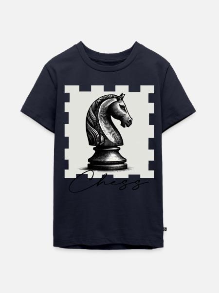 Chess - Teenager Premium Bio T-Shirt - Navy