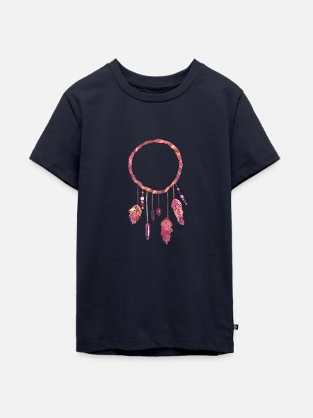 Traumfänger - Teenager Premium Bio T-Shirt - Navy