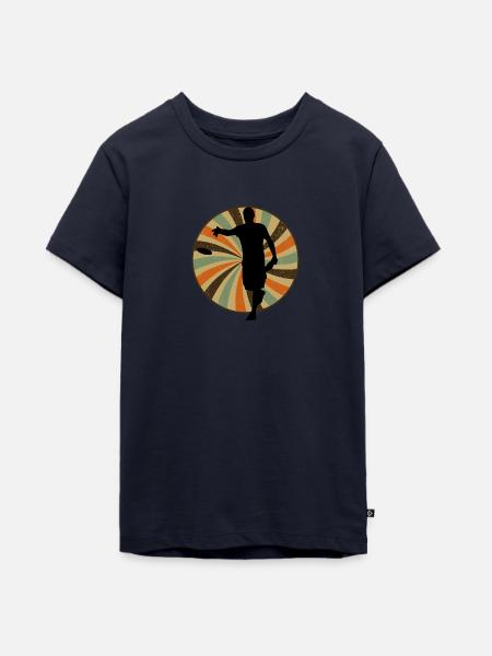 Frisbee Disc Frisbee - Teenager Premium Bio T-Shirt - Navy