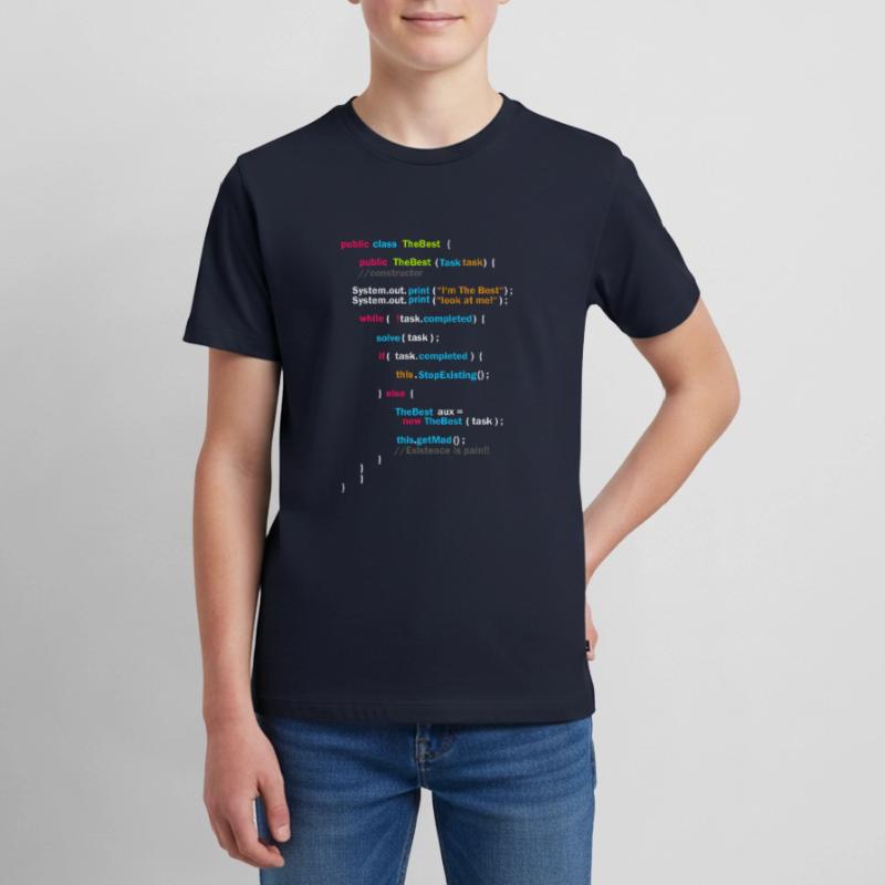 Program Code - The Best | Code Teenager Premium Organic T-Shirt