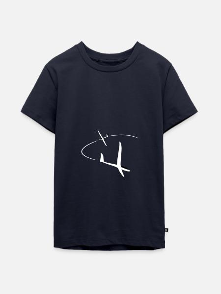 Segelflugzeug Segelfliegen Segelflug Segelflieger - Teenager Premium Bio T-Shirt - Navy