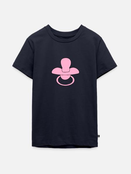 Schnuller - Teenager Premium Bio T-Shirt - Navy