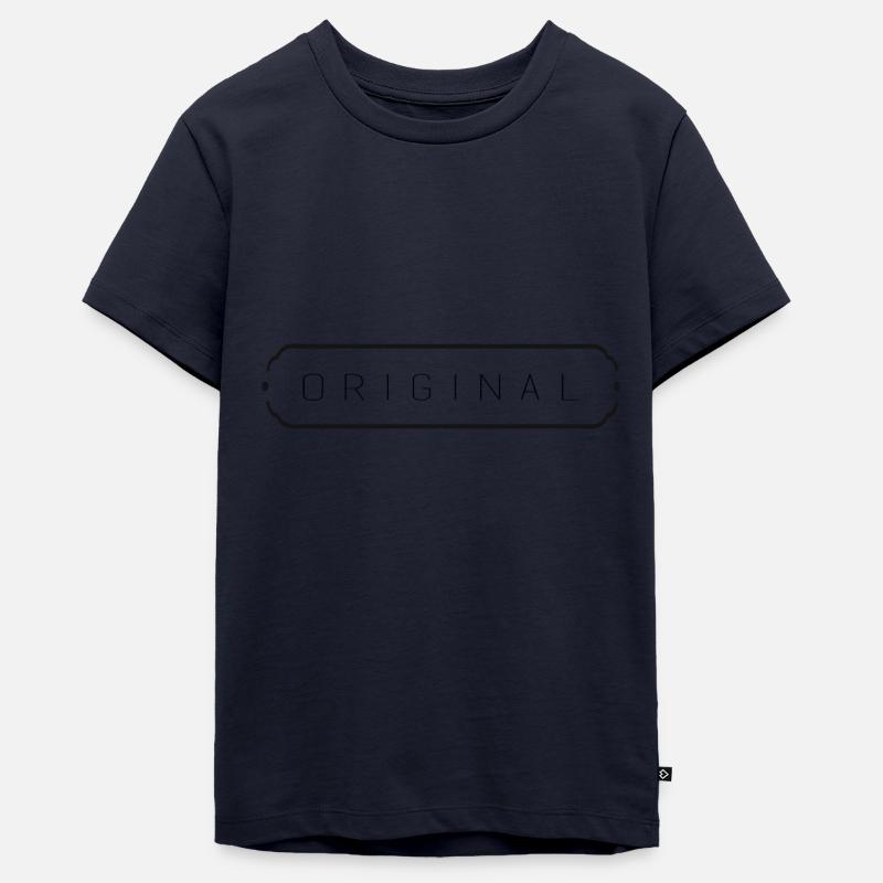 original - T-shirt Premium bio Ado - bleu marine