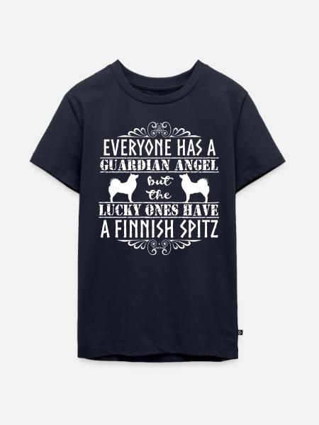 finnishspitzangel - Teenager Premium Bio T-Shirt - Navy