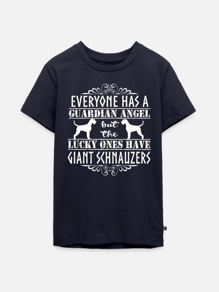 giantschnauangels - Teenager Premium Bio T-Shirt - Navy
