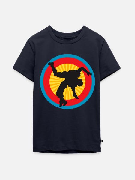 Ringer - Teenager Premium Bio T-Shirt - Navy