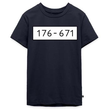 Panzerknacker 6 Nummern Gruppenkostüme Fasching - Teenager Premium Bio T-Shirt - Navy - Vorne - AI Model Teenager Male light (155cm)