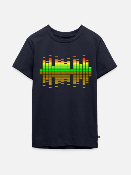 equalizer - Teenager Premium Bio T-Shirt - Navy