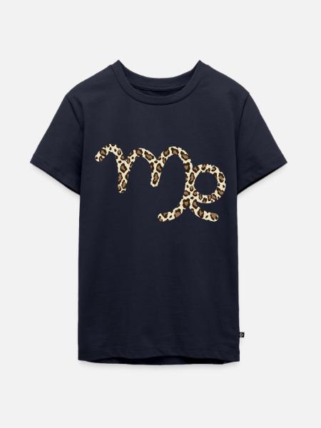 Sternzeichen Jungfrau - Teenager Premium Bio T-Shirt - Navy