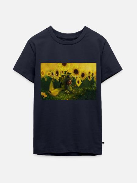 Baby Blume - Teenager Premium Bio T-Shirt - Navy