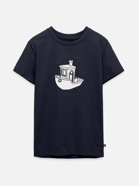 Bootsbauer - Teenager Premium Bio T-Shirt - Navy