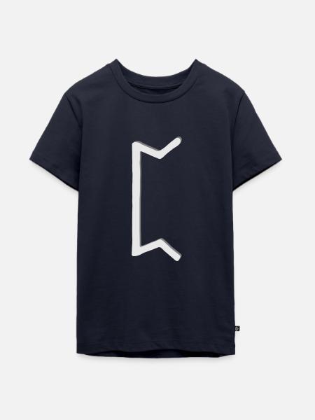 Futhark Runenalphabet Perth - Teenager Premium Bio T-Shirt - Navy
