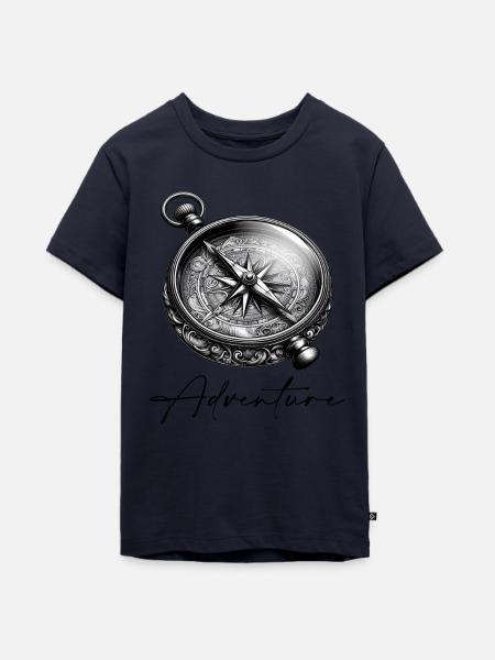 Adventure - Teenager Premium Bio T-Shirt - Navy