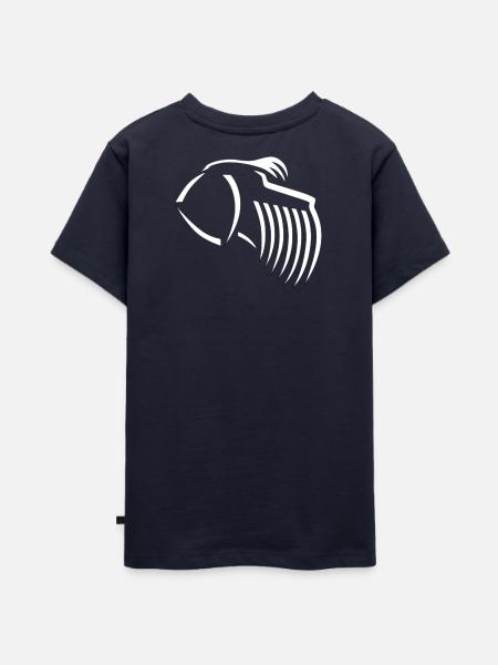 schnauzer - Teenager Premium Bio T-Shirt - Navy