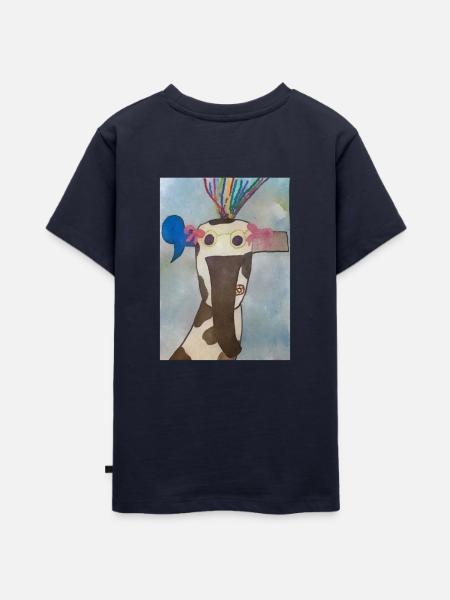 Fantasie Elefan - Teenager Premium Bio T-Shirt - Navy
