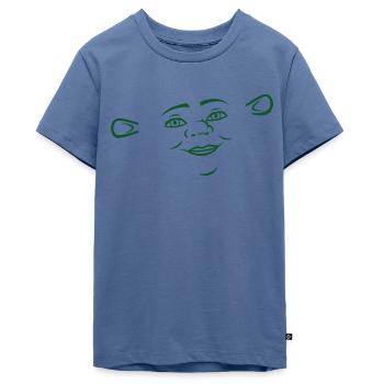 Shrek Kostümdesign Fiona - Teenager Premium Bio T-Shirt - Taubenblau - Vorne - AI Model Teenager Male light (155cm)