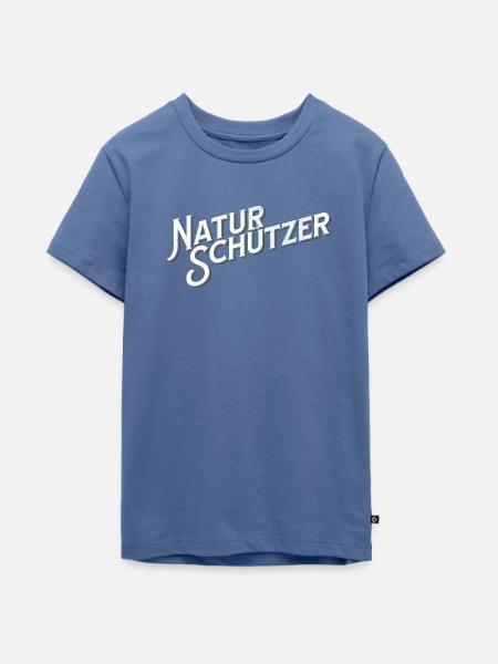 Naturschützer Naturschutz - Teenager Premium Bio T-Shirt - Taubenblau