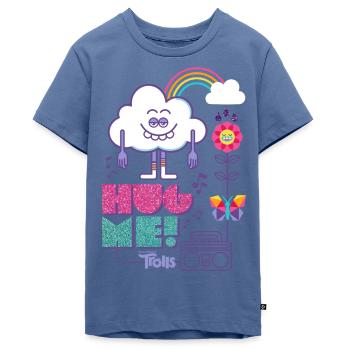 Trolls Hug Me Wolken Guy - Teenager Premium Bio T-Shirt - Taubenblau - Vorne - AI Model Teenager Male light (155cm)