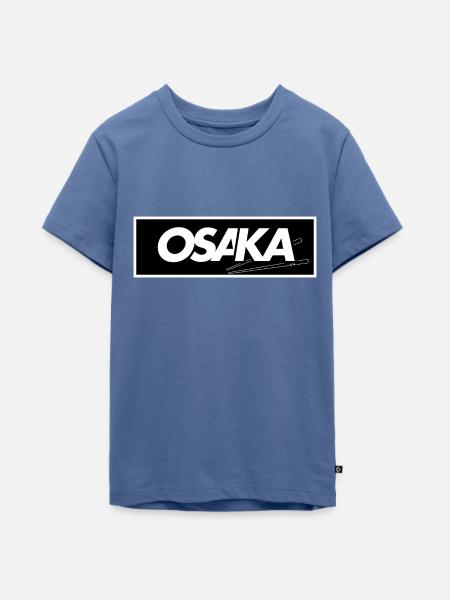 Osaka - Zauberstab - Teenager Premium Bio T-Shirt - Taubenblau