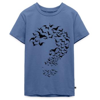 Batman Riddler in Bats - Teenager Premium Bio T-Shirt - Taubenblau - Vorne - AI Model Teenager Male light (155cm)
