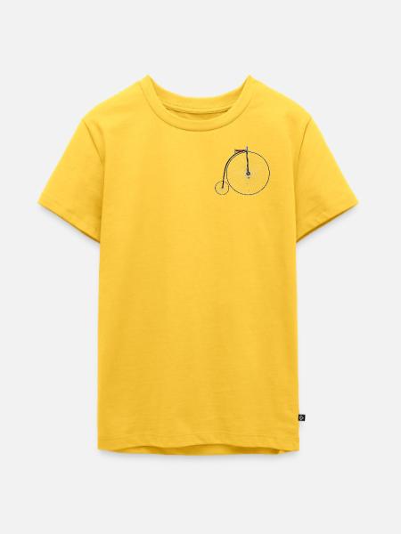 Hochrad - Teenager Premium Bio T-Shirt - Sonnengelb