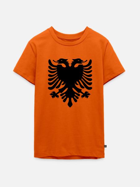 Shqiponja - Teenager Premium Bio T-Shirt - Orange