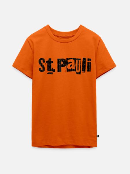 St. Pauli - Teenager Premium Bio T-Shirt - Orange 