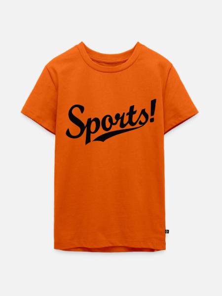 Sport - Teenager Premium Bio T-Shirt - Orange