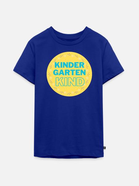 Kindergartenkind - Teenager Premium Bio T-Shirt - Royalblau