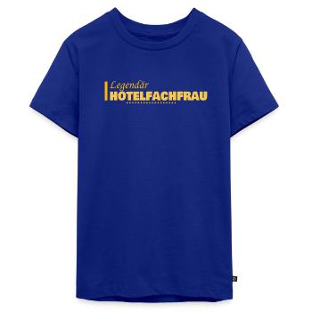 Profession : Directeur d’hôtel - T-shirt Premium bio Ado - bleu roi - Devant