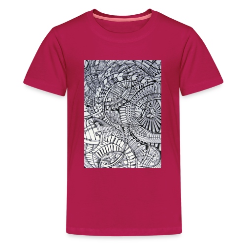 Spirales de mouvements - T-shirt Premium Ado