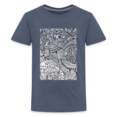 Spirales de mouvements - T-shirt Premium Ado