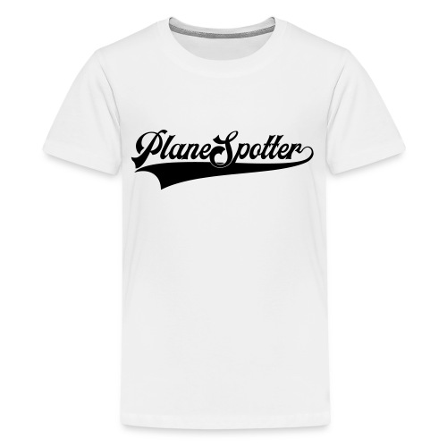 PlaneSpotter Retro - Premium-T-shirt tonåring