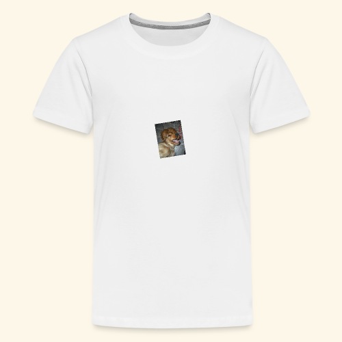 snäll hunden - Premium-T-shirt tonåring