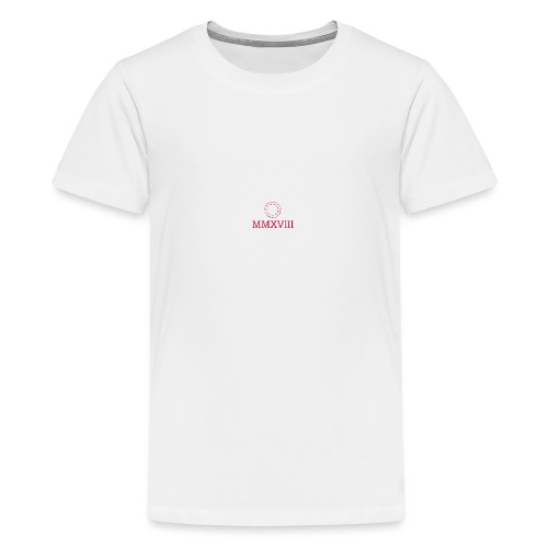 MMXVIII - logo - T-shirt Premium Ado