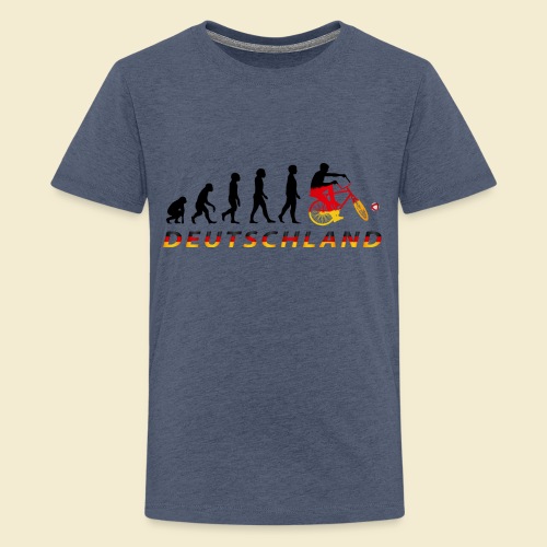 Radball | Evolution Deutschland - Teenager Premium T-Shirt