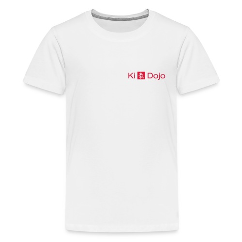 Ki Dojo White - Teenager Premium T-Shirt