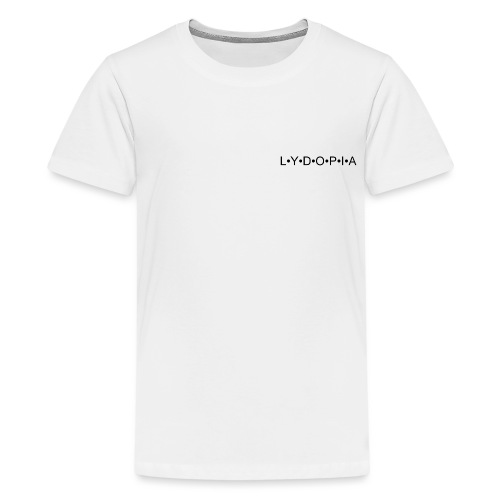 Lydopia • Hell / Dunkler Schriftzug - Teenager Premium T-Shirt